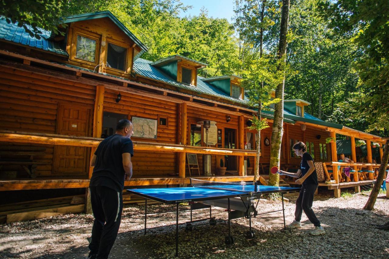 Waterfall Rafting Center Scepan-Polje Bagian luar foto