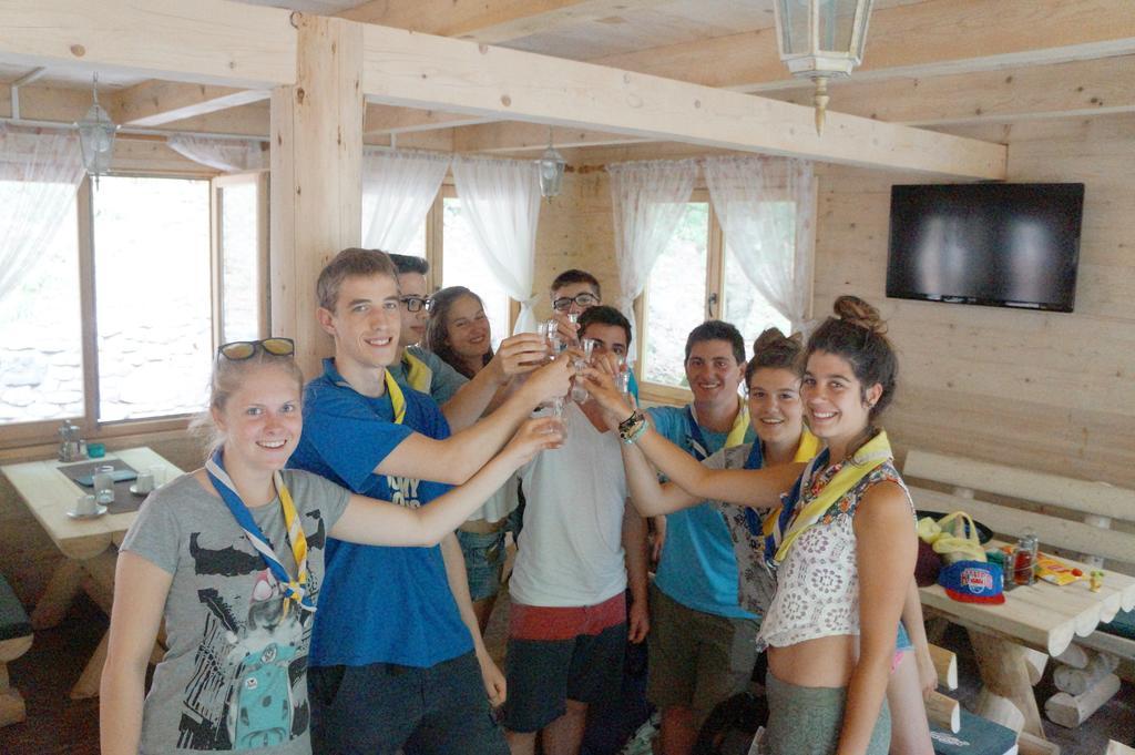 Waterfall Rafting Center Scepan-Polje Bagian luar foto