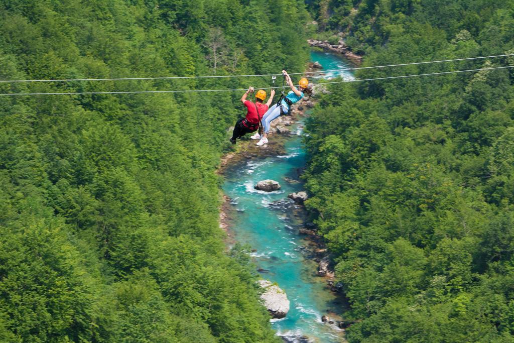 Waterfall Rafting Center Scepan-Polje Bagian luar foto