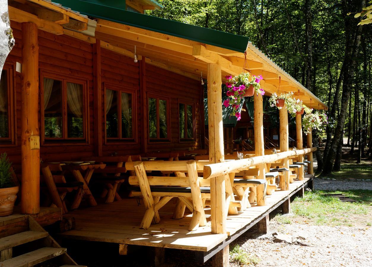 Waterfall Rafting Center Scepan-Polje Bagian luar foto